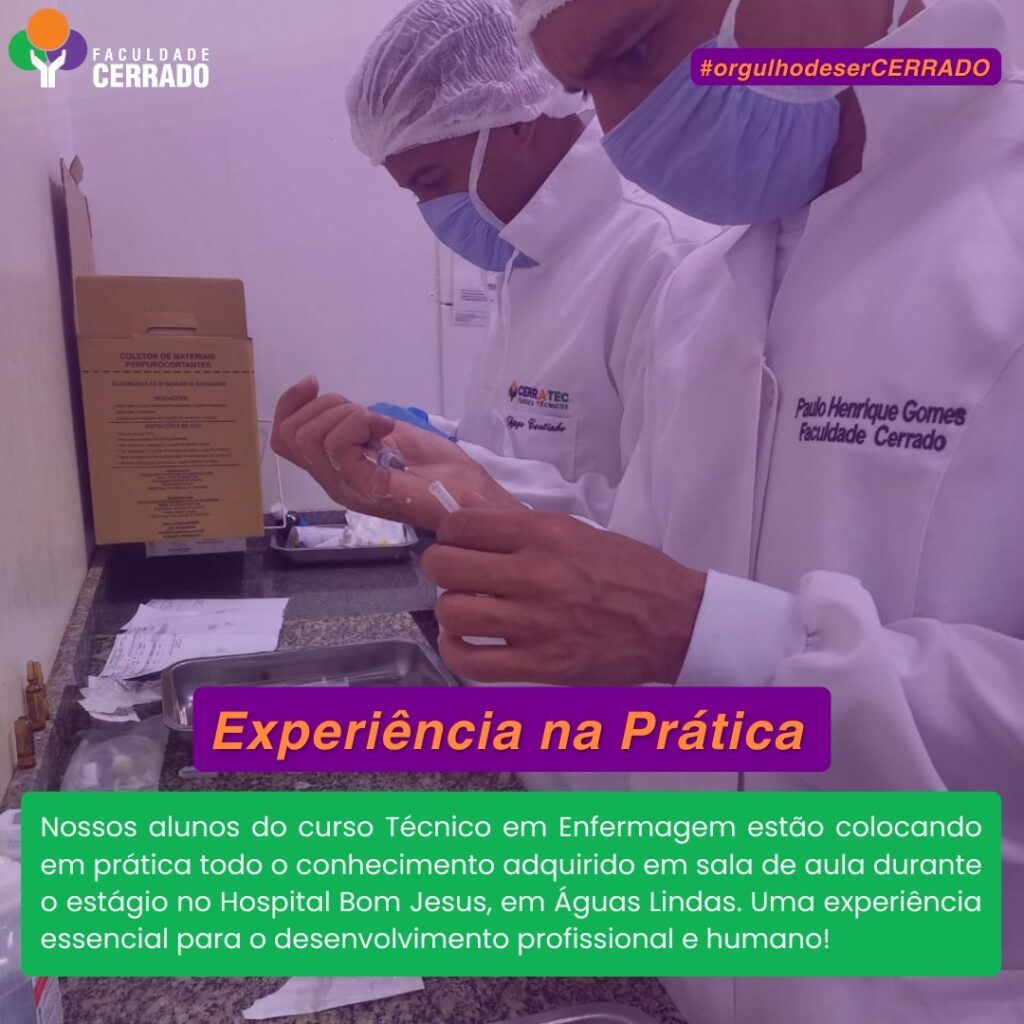 Curso Técnico Enfermagem Faculdade Cerrado